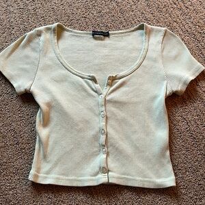 Brandy melville button top